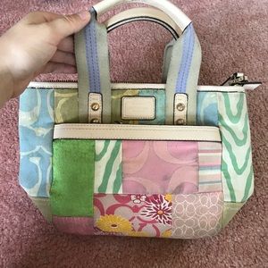 Patchwork Coach Bag